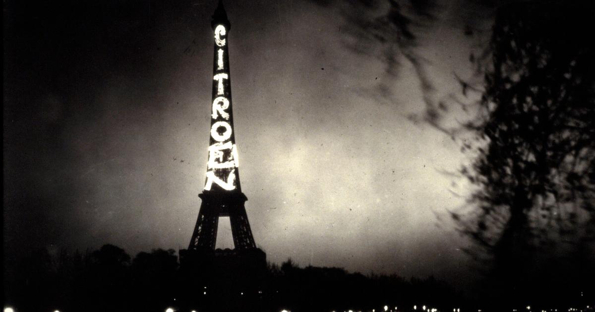 Il y a 100 ans, la tour Eiffel s’illuminait pour Citroën