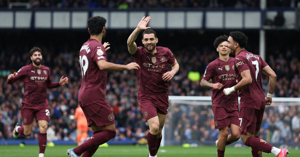 Premier League : Manchester City s’impose face à Everton et remonte au classement