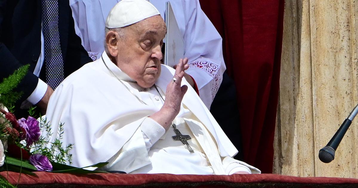 Pâques : au balcon de la basilique Saint-Pierre, le pape appelle au cessez-le-feu à Gaza et dénonce «le climat d’antisémitisme croissant»