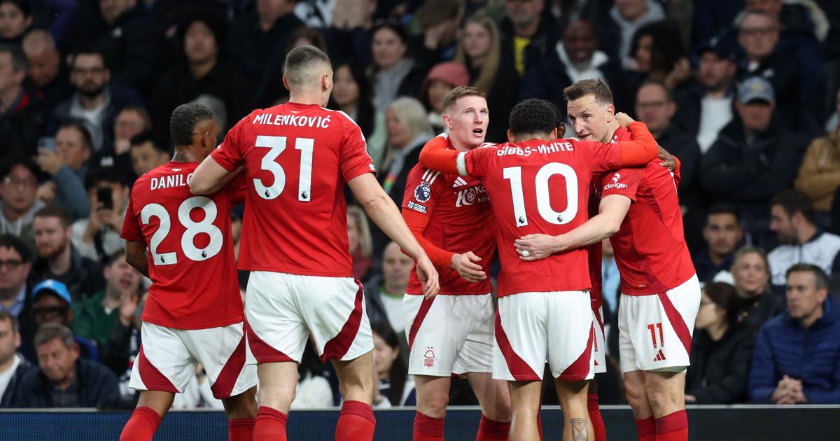 Premier League: Nottingham Forest se rapproche de la Ligue des champions après sa victoire à Tottenham