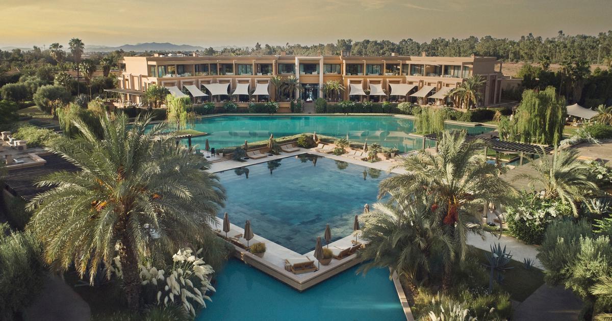 Bassins à foison et jardins luxuriants : une escale printanière au Mandarin Oriental à Marrakech