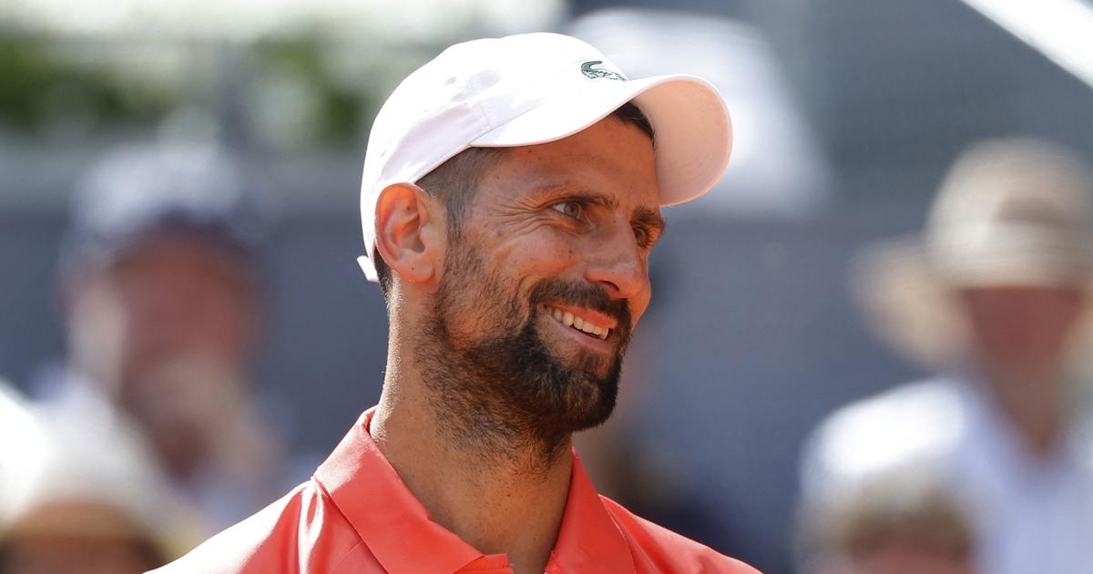 Tennis : «C'était peut-être mon dernier match à Madrid», annonce Novak Djokovic