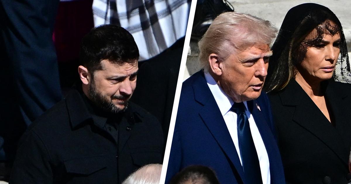 Donald Trump et Volodymyr Zelensky se sont rencontrés en marge des funérailles du pape