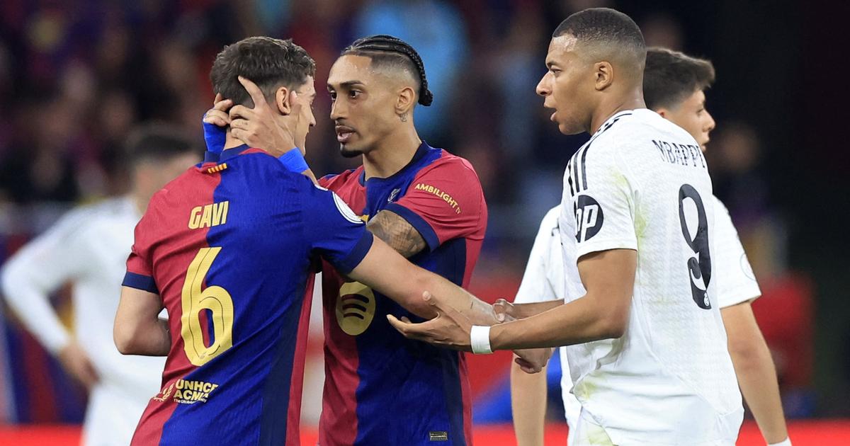 EN DIRECT - FC Barcelone-Real Madrid : Mbappé et les siens filent en prolongation dans une finale complètement folle