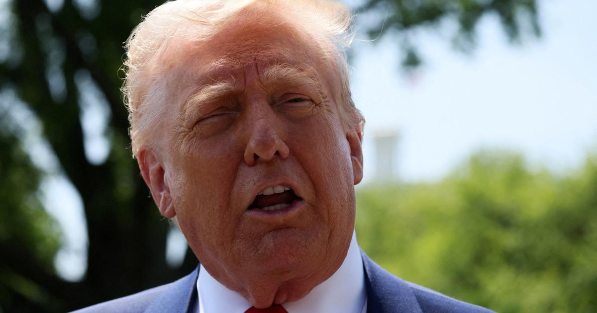 Recul surprise du PIB américain au début du mandat de Donald Trump, qui s’en prend à Joe Biden