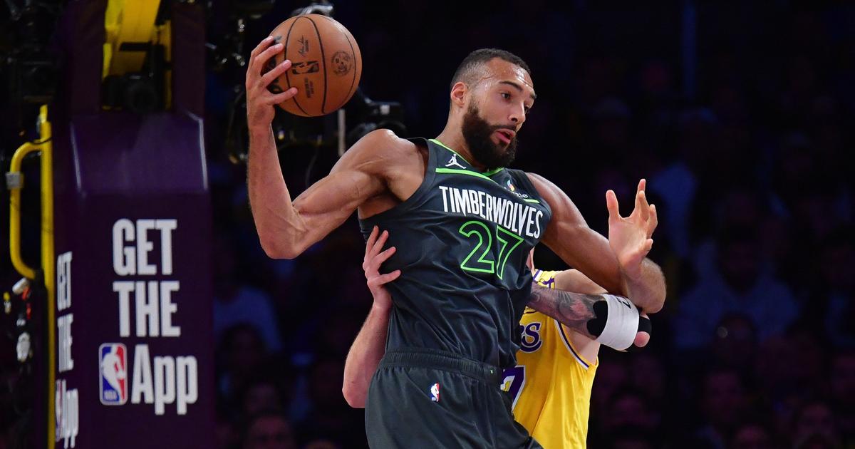 鲁迪·戈伯特(Rudy Gobert),巨人和明尼苏达州消除了勒布朗·詹姆斯湖人队 鲁迪·戈伯特(Rudy Gobert),巨人和明尼苏达州消除了勒布朗·詹姆斯湖人队