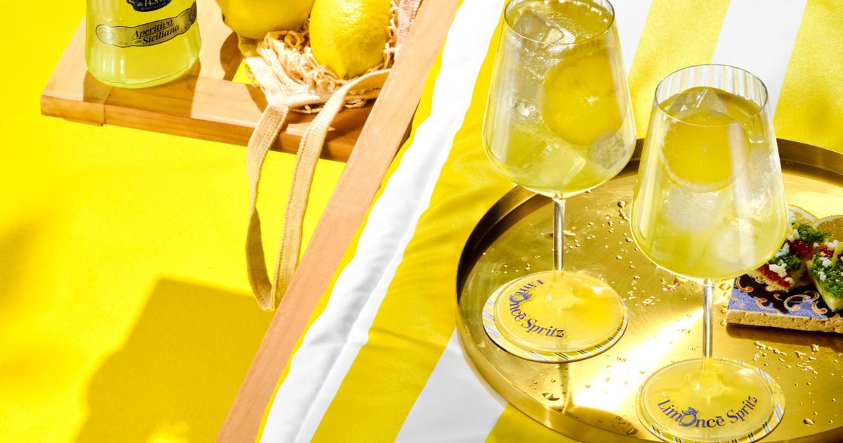Cette alternative citronnée et moins amère pour remplacer l’Aperol dans le spritz