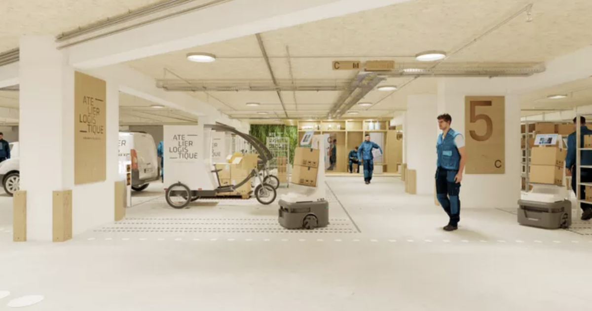 “An Inverted Cathedral”: The Massive Underground Warehouse That Will Revolutionize Delivery on the Champs-Élysées