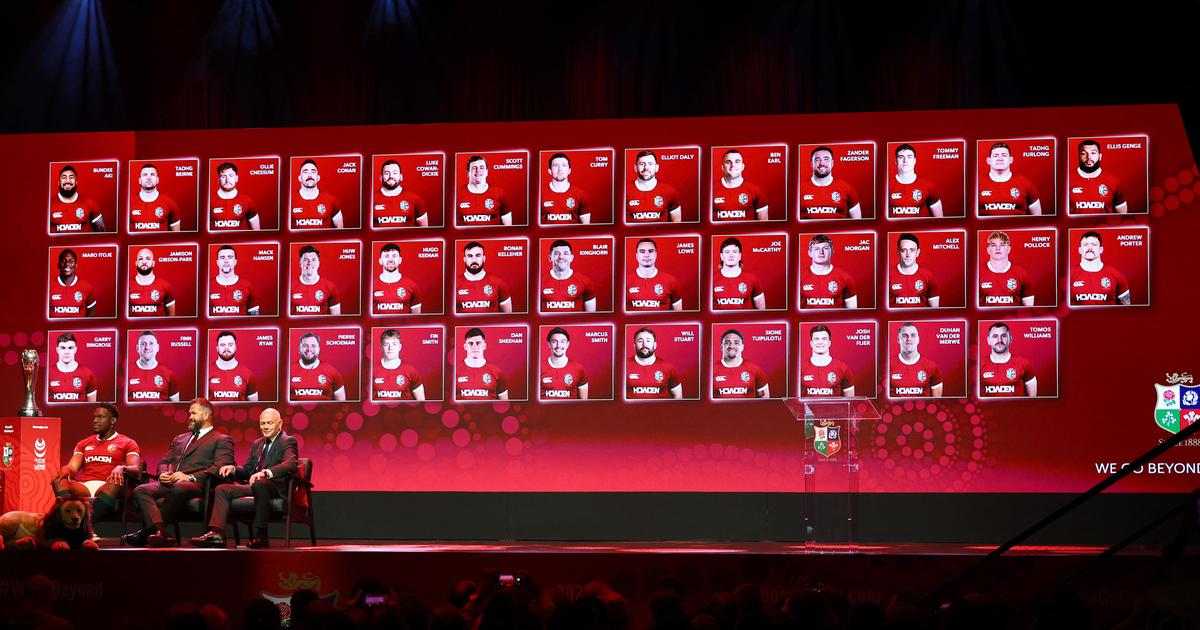 The prestigious British and Irish lions with the Toulousain Kinghorn, Itoje named Captain