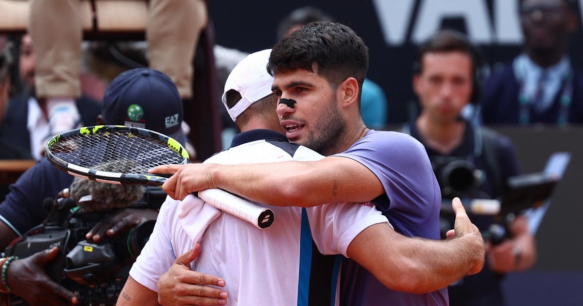 Tennis : «J’ai besoin de lui sur le circuit», Carlos Alcaraz heureux de retrouver son meilleur rival Jannik Sinner à Rome