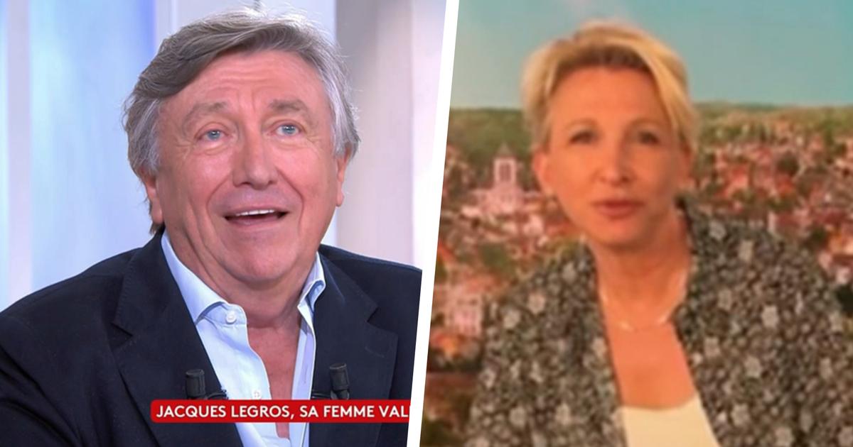 «C’est moi qui prends ta place» : l’épouse de Jacques Legros le surprend sur le plateau du JT de 13 heures