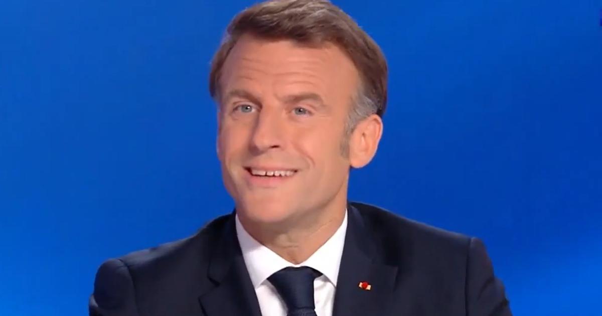 « Merci pour cet accueil chaleureux » : Emmanuel Macron ironise pendant son interview face à Gilles Bouleau