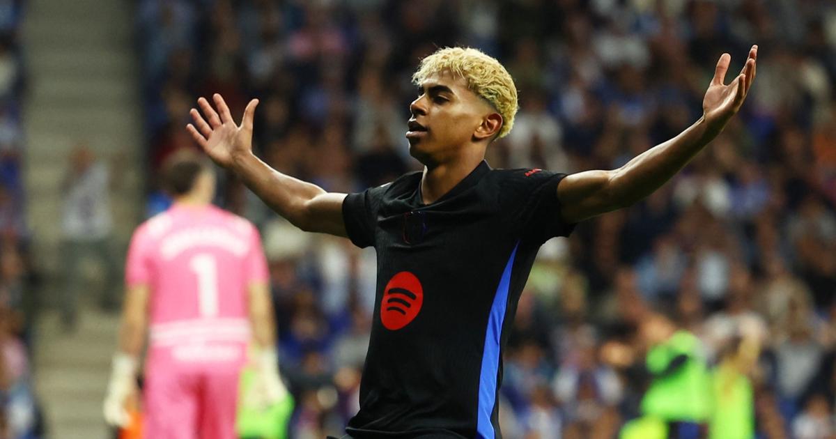 Liga : en vidéo, le superbe but de Yamal qui offre virtuellement le titre au Barça