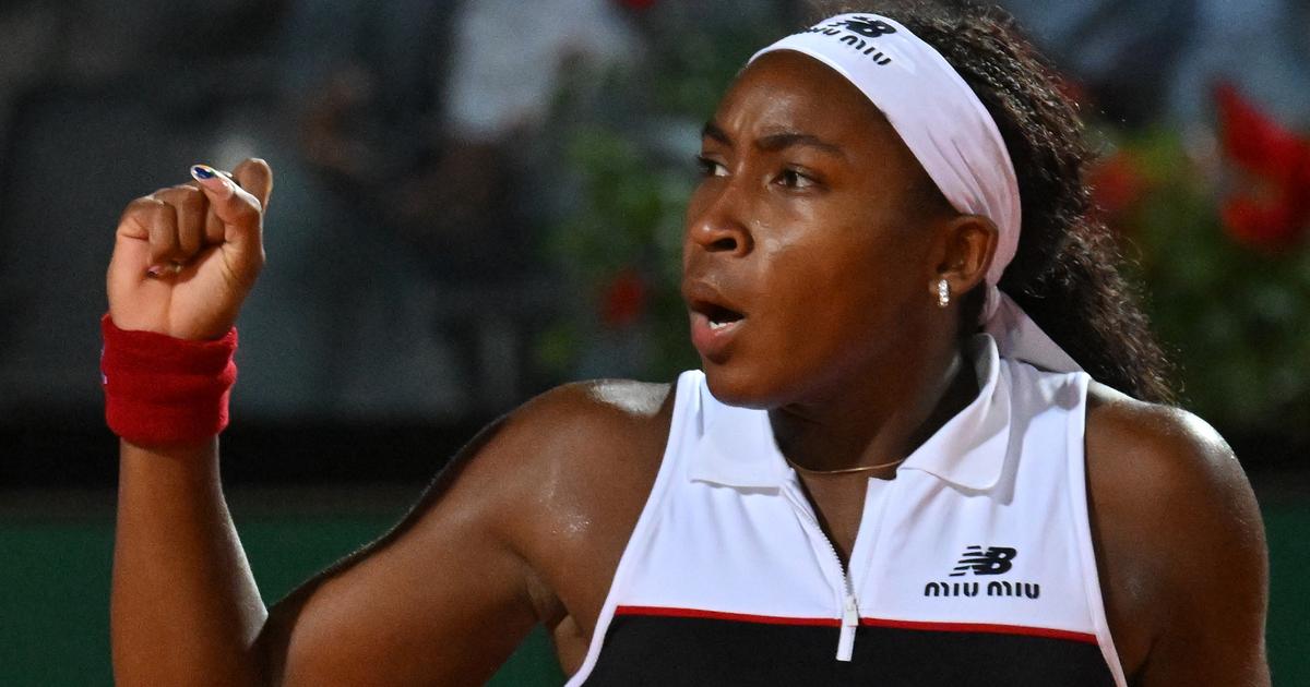 Tennis : quand Coco Gauff sert... mais que son adversaire n’est pas sur le terrain