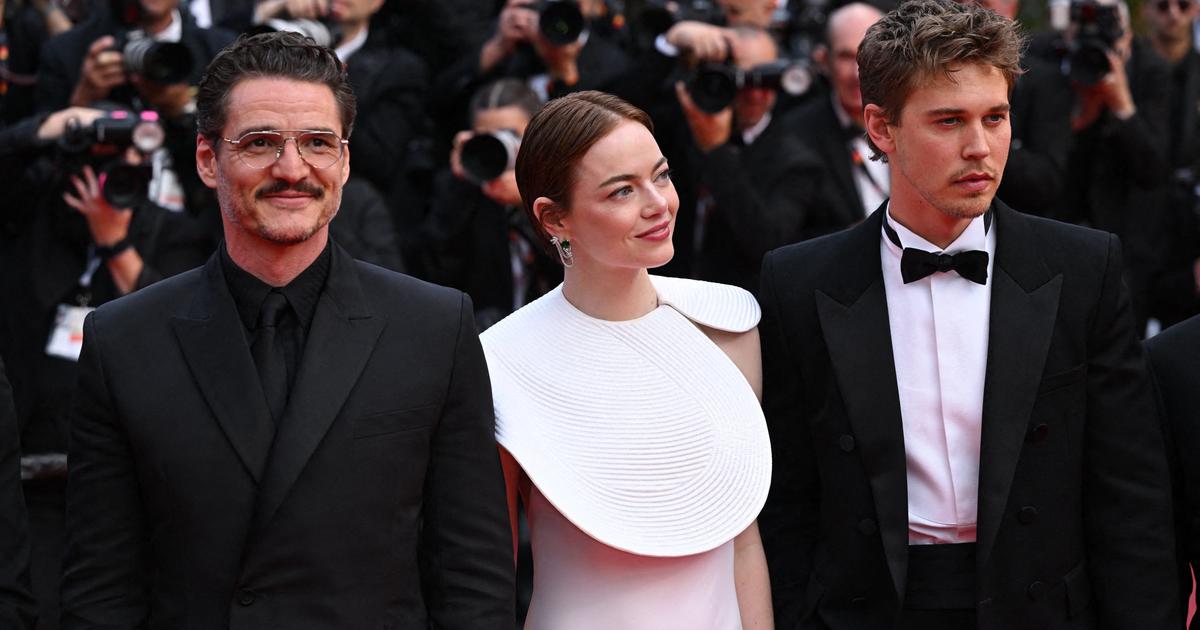 Angelina Jolie Blonde, Natalie Portman Dark, Joaquin Phoenix Couple at Cannes