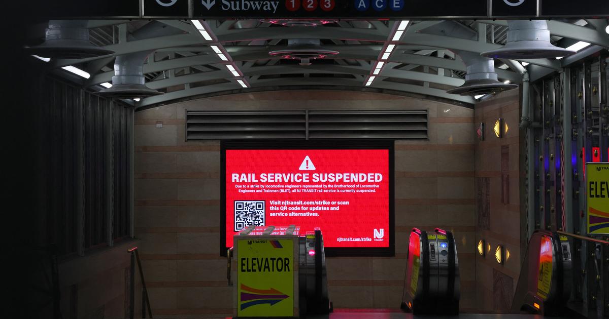 New York : grève rare sur les trains du New Jersey, trafic ferroviaire interrompu
