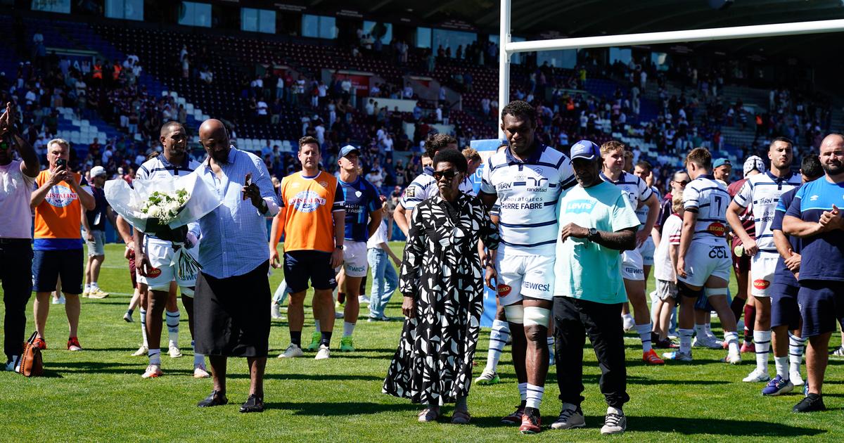 Top 14 : en vidéo, le bouleversant hommage entre Castrais et Bordelais en mémoire de Josaia Raisuqe