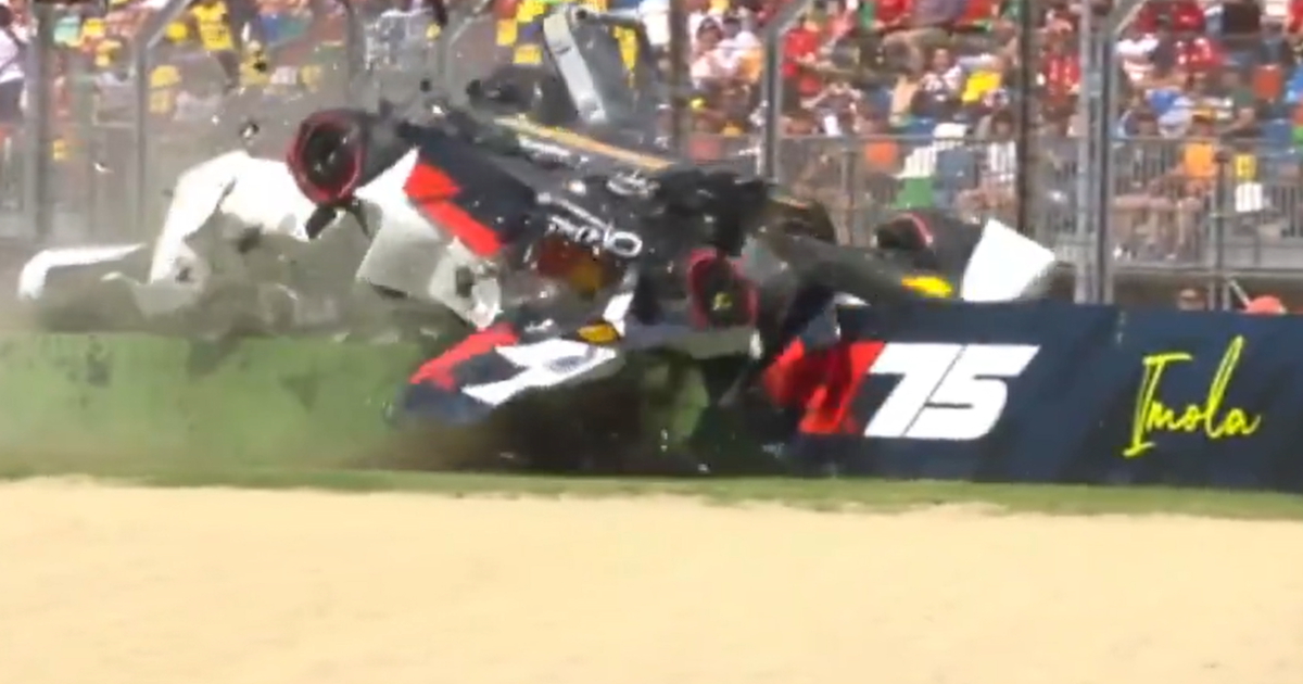 Formule 1 : en vidéo, l’énorme crash de Yuki Tsunoda durant les qualifications à Imola