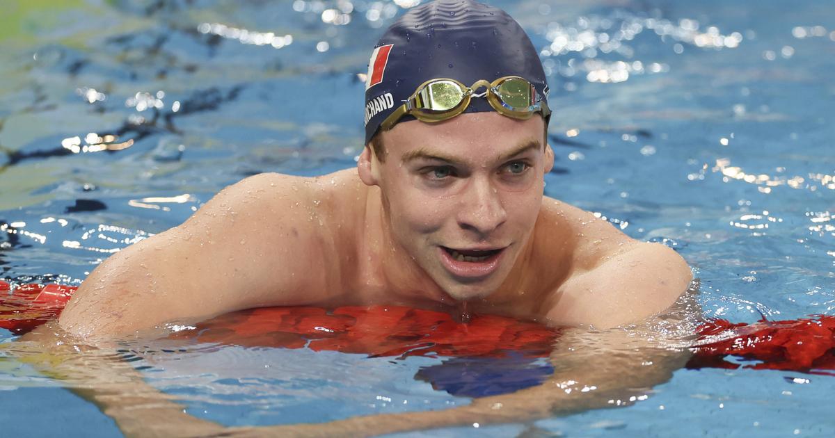 Natation : meilleure performance mondiale de l’année pour Léon Marchand sur 400 m 4 nages