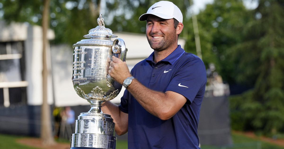 Golf: le N.1 mondial Scottie Scheffler remporte le Championnat PGA