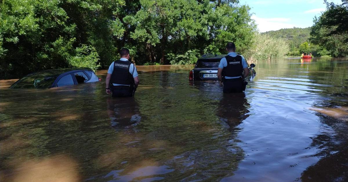 «La conductrice était pétrifiée de peur» : des gendarmes du Var racontent le sauvetage des automobilistes piégés dans les inondations