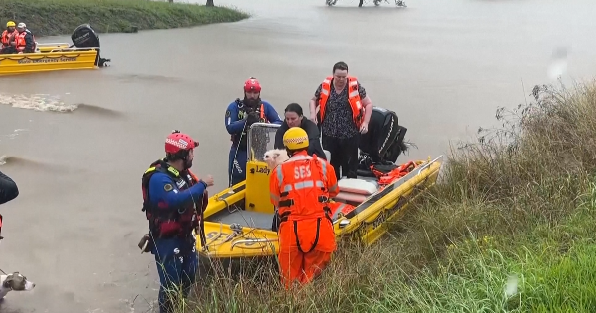 Australie : les images des inondations qui paralysent le sud-est du pays