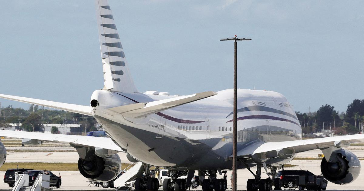 カタールがドナルドトランプに提供する豪華なボーイング747の内部からの画像