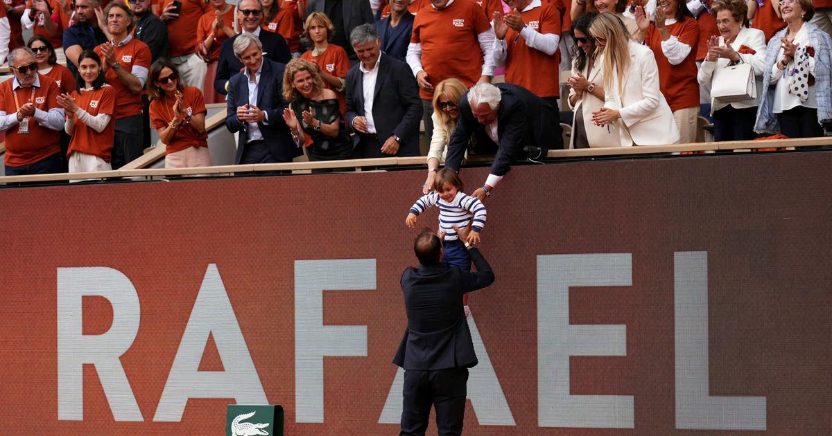 L’hommage à Nadal en images