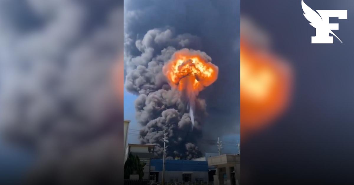 Chine : cinq morts et six disparus dans l’impressionnante explosion d’une usine chimique