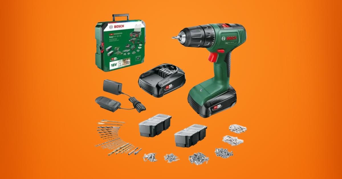 La perceuse visseuse bosch easydrill passe à moins de 100 euros sur cdiscount
