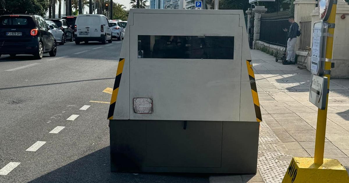 À Nice, l’un des quatre radars promis installé sur la promenade des Anglais... en attendant mieux
