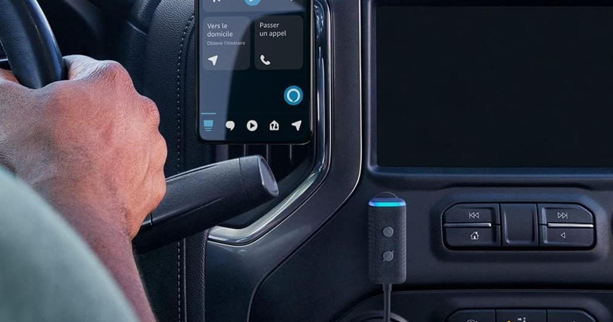 Offre limitée amazon : -57 % sur l’echo auto pour révolutionner votre expérience en voiture