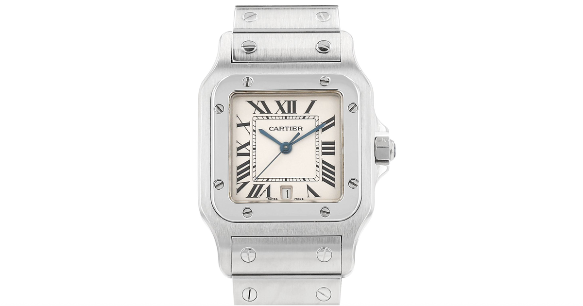 Cartier santos galbée : découvrez le carré d’élégance vintage en version seconde main