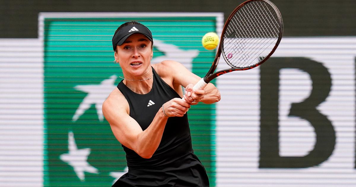 Roland-garros : «je veux me concentrer sur les innocents qui souffrent en ukraine», souffle elina svitolina