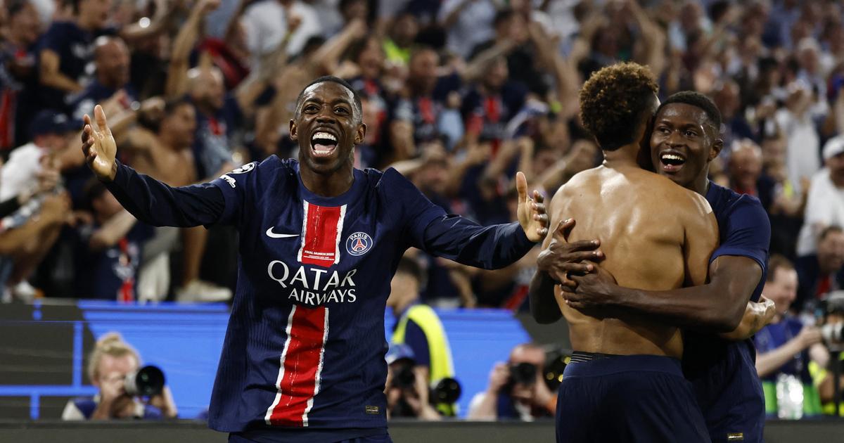 Ligue des champions : la joie des parisiens, les larmes de marquinhos, l’appel au calme d’ousmane dembélé... Revivez l’historique soirée du paris sg