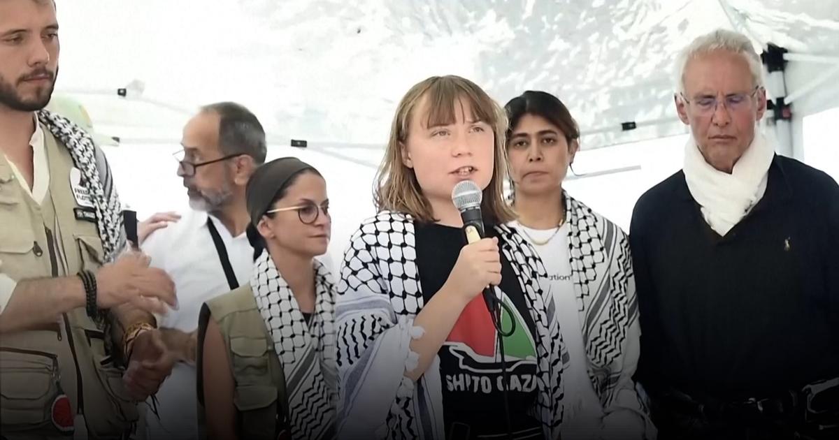 «cette mission est moins dangereuse que le silence du monde entier»: rima hassan et greta thunberg prennent le large en direction de gaza