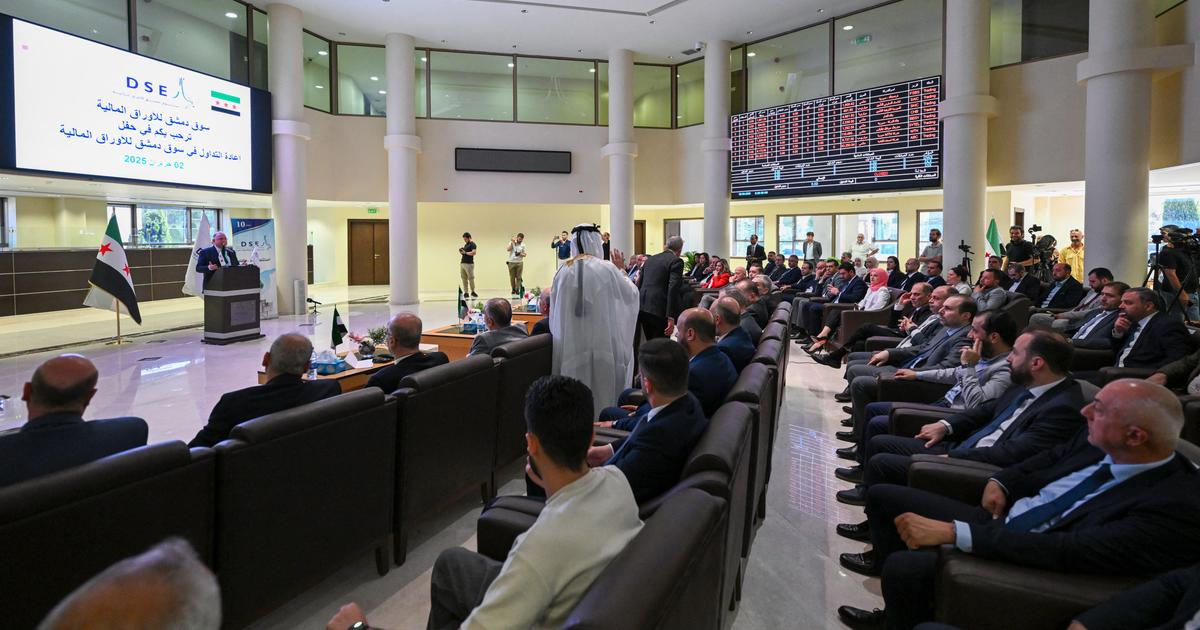 Syrie: la bourse de damas rouvre après six mois d'arrêt