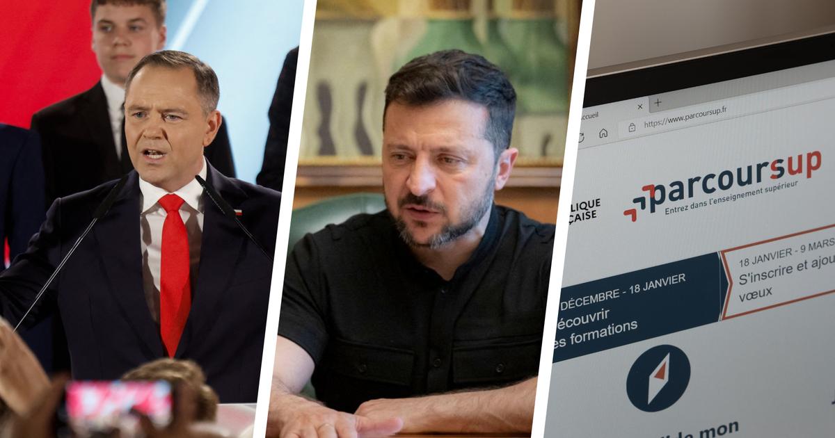 Présidentielle en Pologne, guerre en Ukraine, premiers résultats sur Parcoursup... Les 3 infos à retenir à la mi-journée