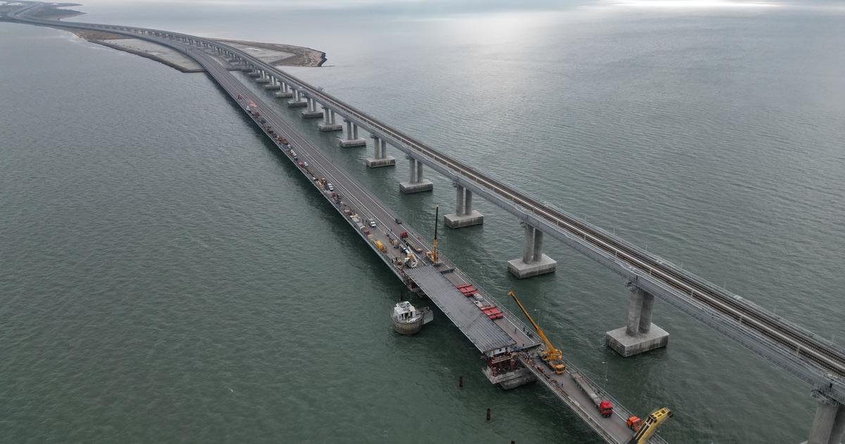 Guerre en Ukraine : Kiev affirme avoir «endommagé» le pont de Crimée après une attaque à l’explosif