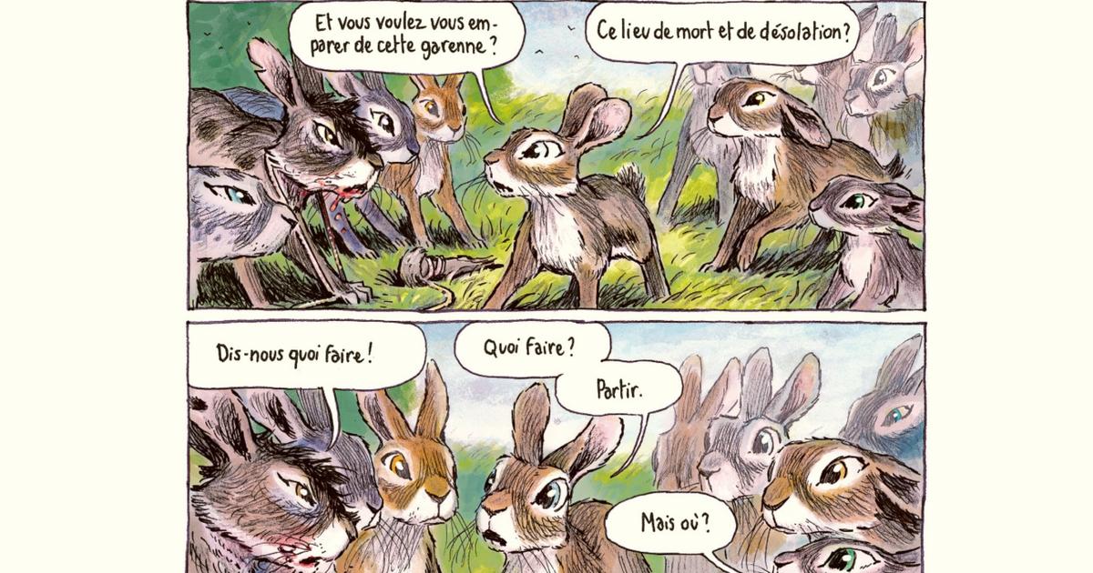 The grand epic of wild rabbits on the perilous path of exile