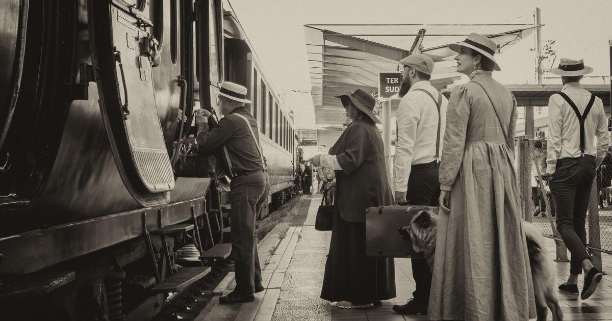 Au départ de Bordeaux, embarquez dans un train à vapeur direction La Belle époque