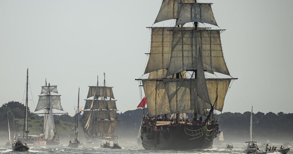 Belles frégates et vieux gréements : des bateaux de légende attendus ce week-end à Nantes