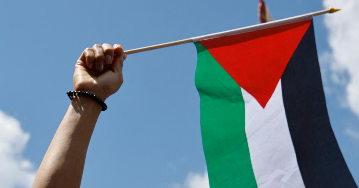 À Saint-Nazaire, les écologistes demandent à la mairie de hisser le drapeau  palestinien