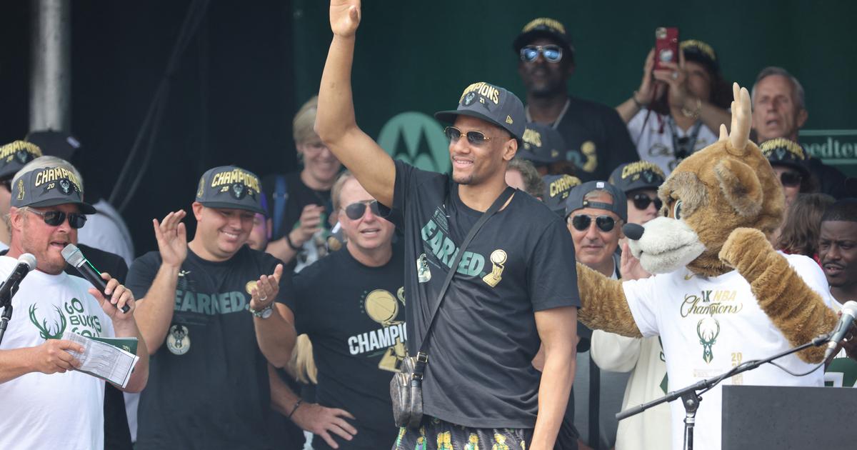 Les Français champions NBA en images
