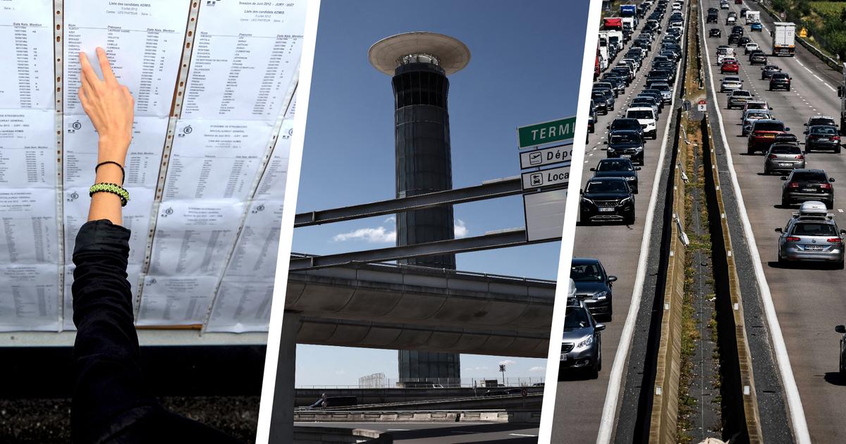 Taux de réussite provisoire de 85,75% au bac, grève «inacceptable» des contrôleurs aériens, trafic chargé sur les routes... Les 3 infos à retenir à la mi-journée
