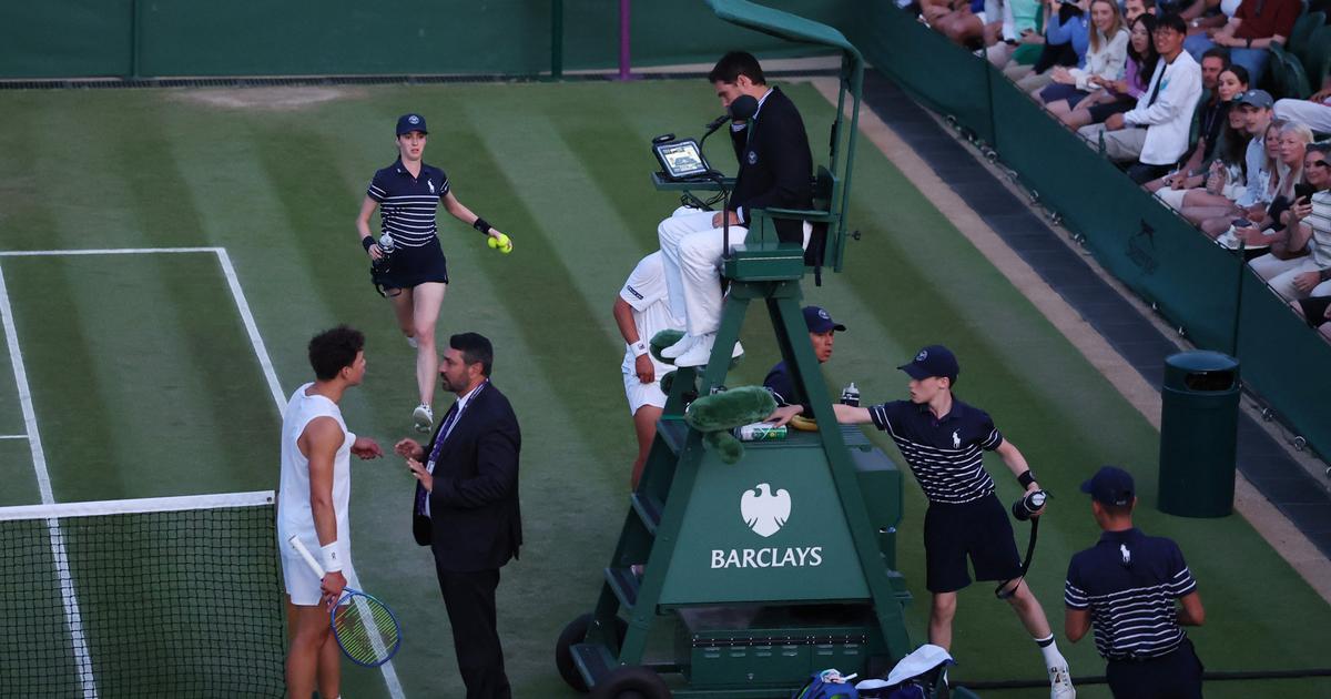 Wimbledon : «Oh mon Dieu», en vidéo la colère de Ben Shelton interrompu... alors qu’il servait pour le match