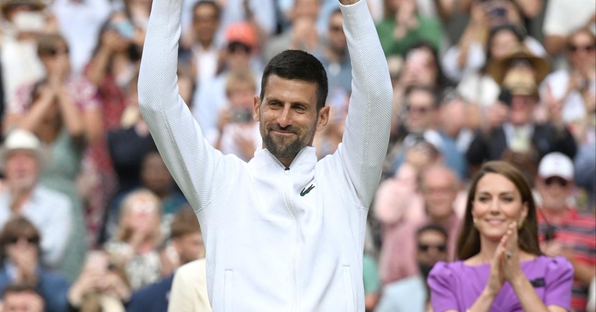 Novak Djokovic heureux de voir Kate Middleton "en bonne santé" : cette déclaration bienveillante qui a ému Wimbledon