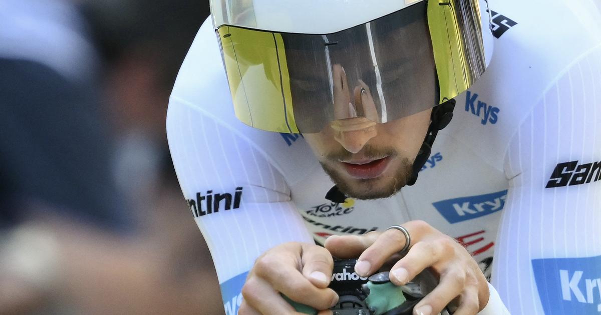 Tour de France : «Je ne peux vivre ça qu’une fois dans ma vie», Vauquelin, 3e au général, aux anges après un superbe chrono sur ses terres natales
