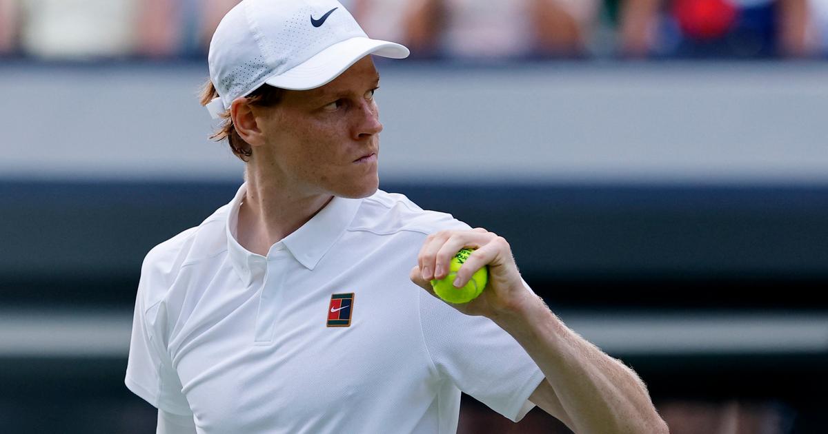 Wimbledon : malgré sa gêne au coude droit, Sinner maîtrise Shelton et se hisse en demi-finale
