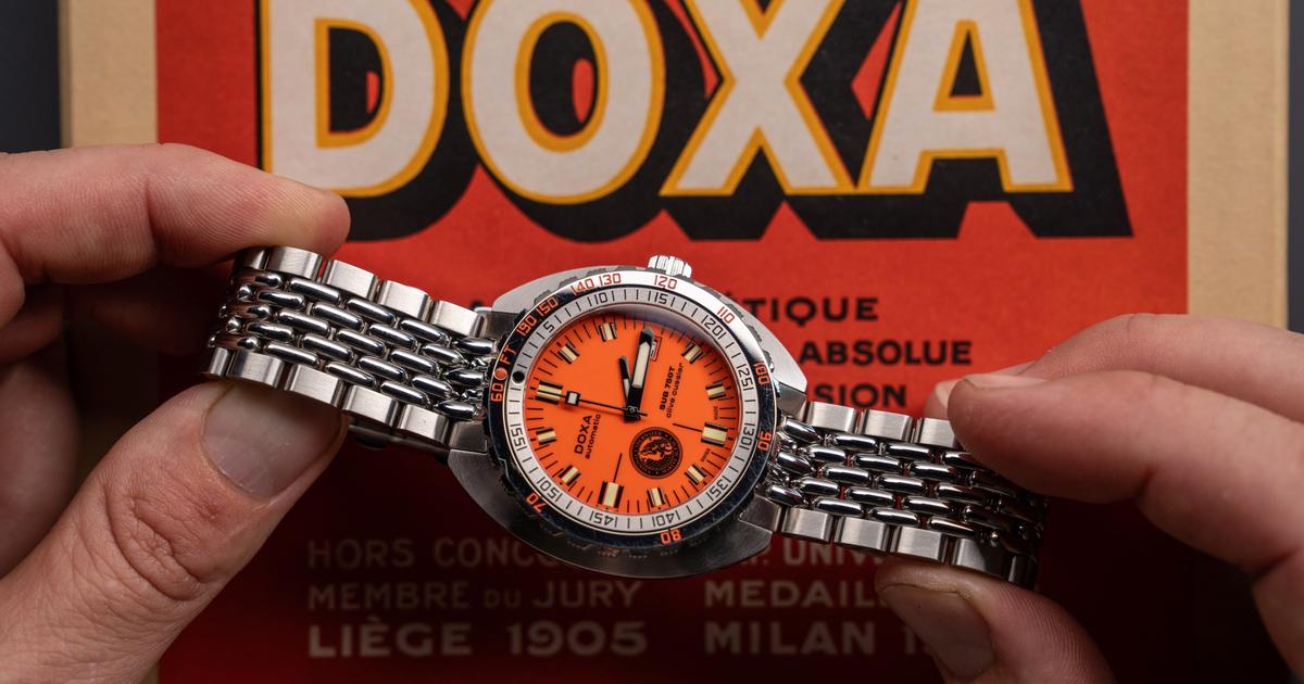 Une montre de plongée Doxa en hommage à l’écrivain et chasseur d’épaves Clive Cussler